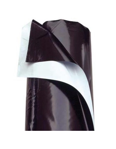 PLASTICO BLANCO/NEGRO 10M (500 GALGAS)